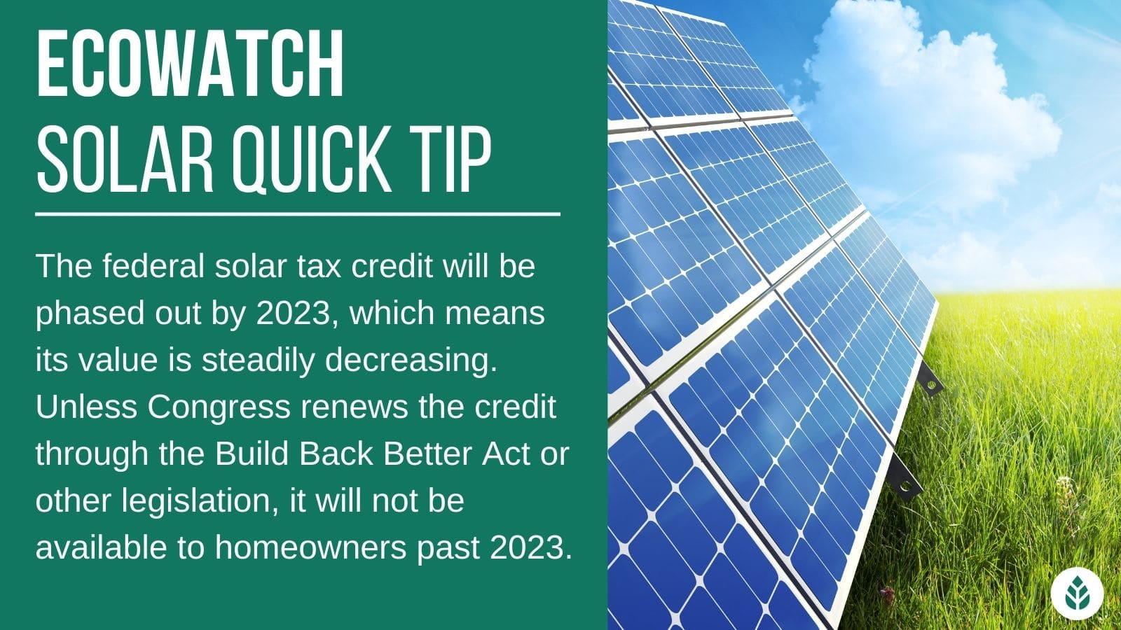 federal solar investment tax credit tips